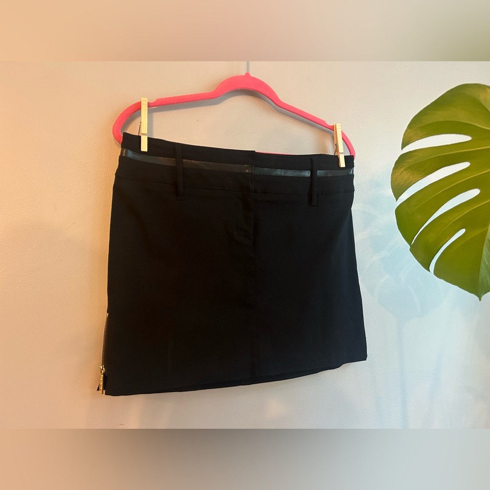 Bisou Bisou Black Pencil Mini Skirt for Night Out